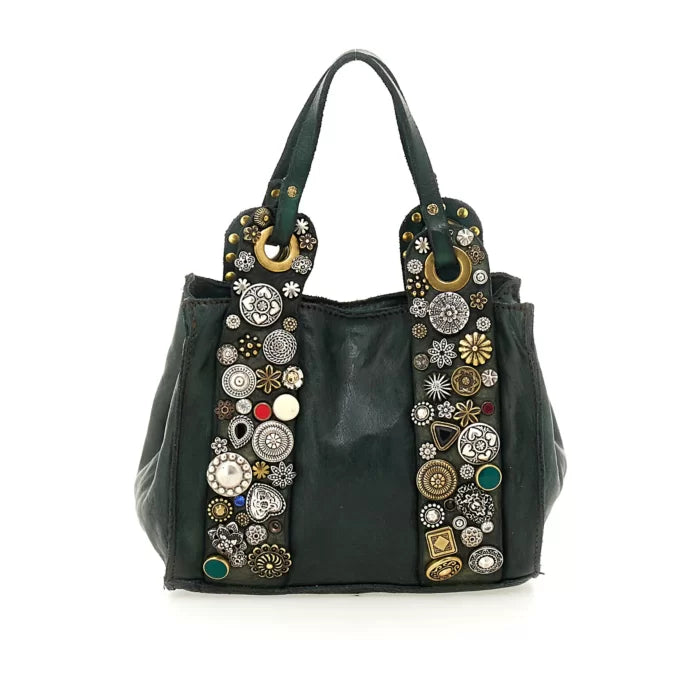 Small Crossbody Bag Bella Di Notte - Bottle Green