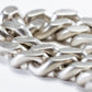 Flat Chain Necklace - Silver Vintage