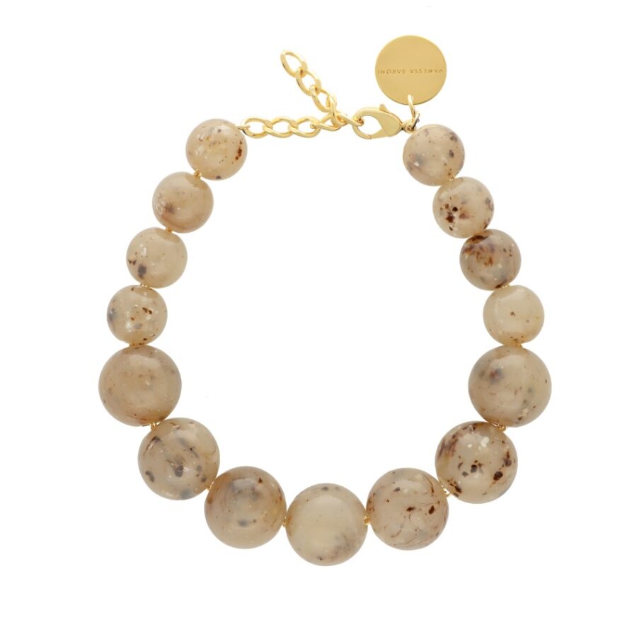 Necklace Beads - Light Bernstein