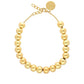 Necklace Short Small Beads - Gold