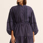 Festoon Dress - Indigo