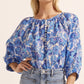 Imbue Top - Pacific Floral