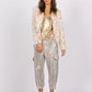 Mossy Sequin Jogger - Silver