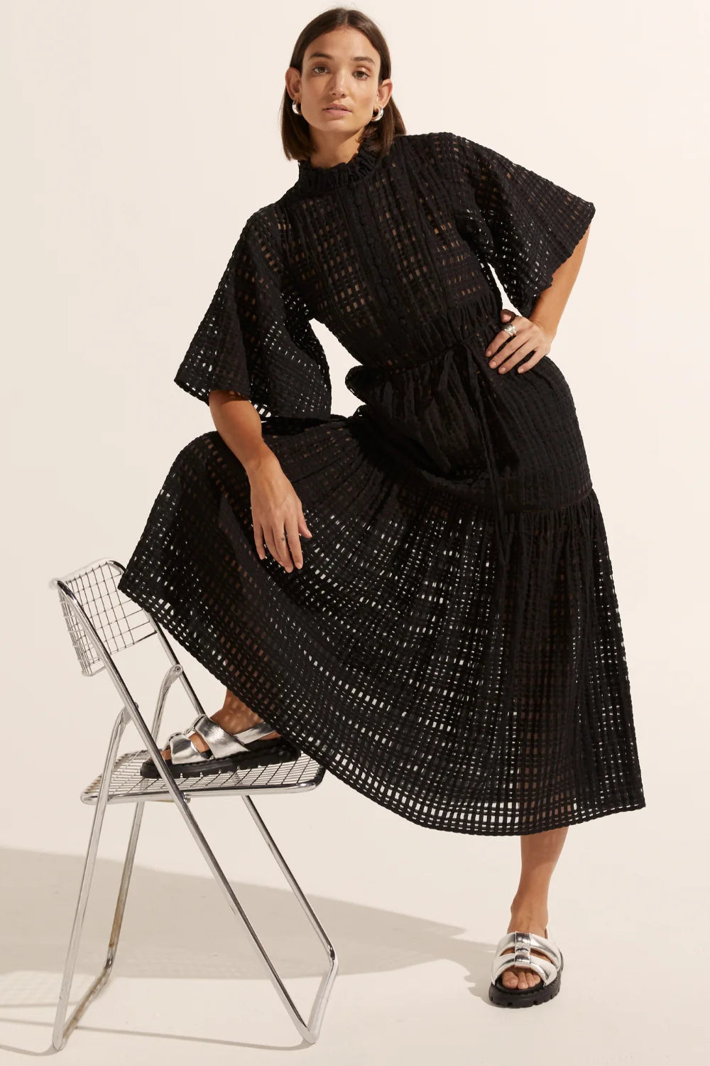 Navigate Dress - Black Window