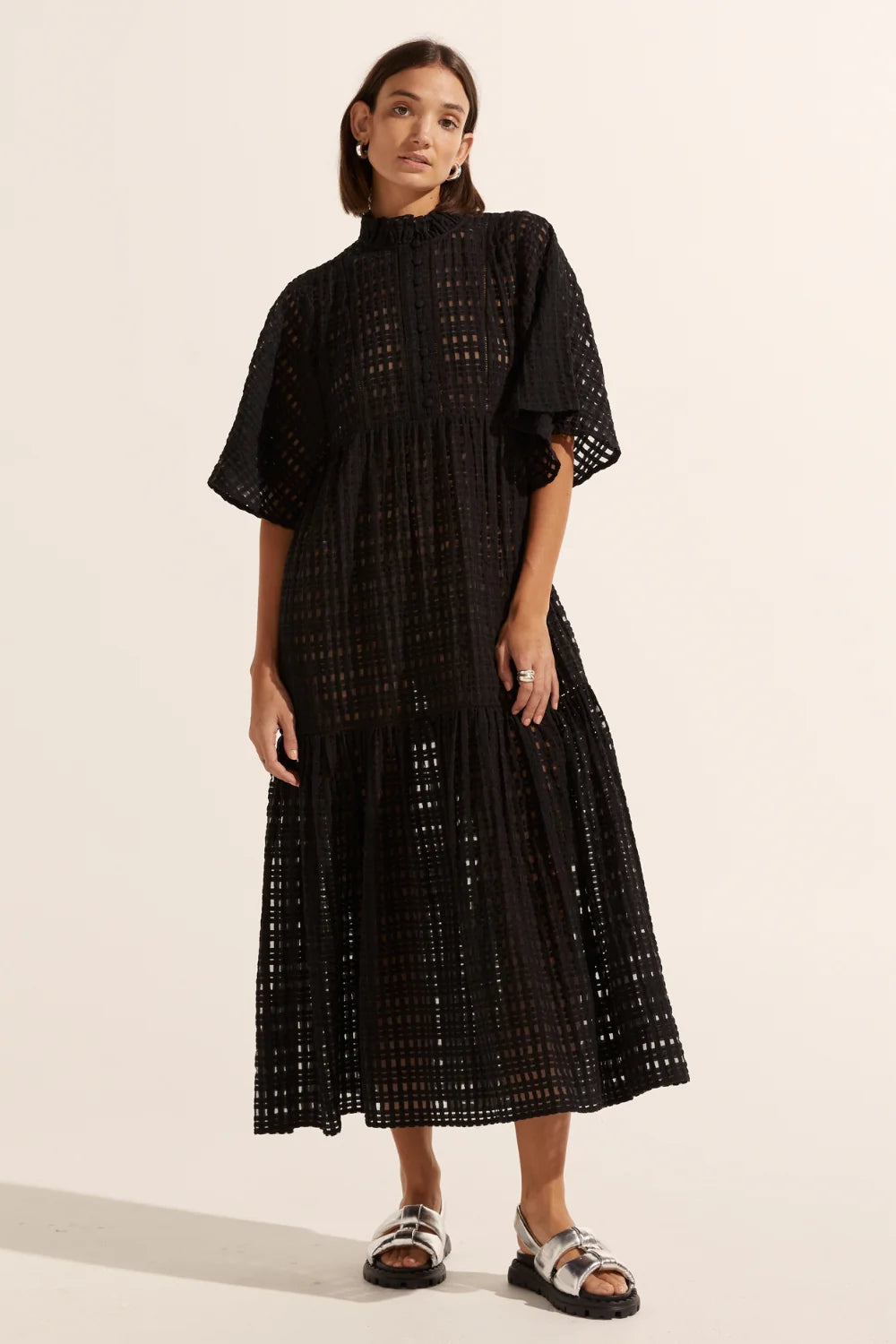 Navigate Dress - Black Window