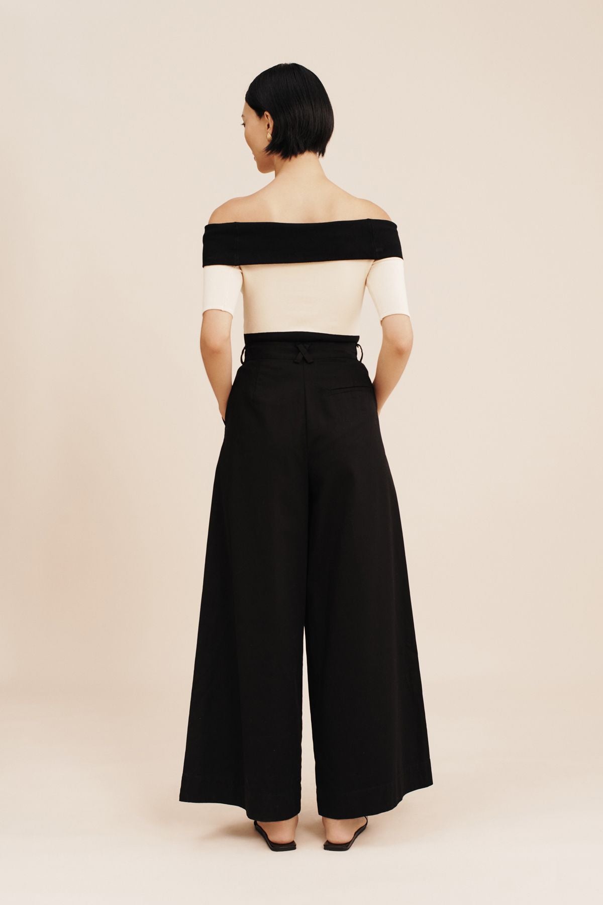 Theo Off The Shoulder Top - Stripe