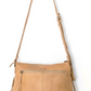 Perforated Leather Slouchy - Natural