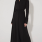 Luther Midi Shirt Dress - Black
