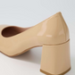 Ted Patent Heel - Nude