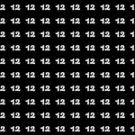 7 Second Optical Illusion Challenge: Find 21 and 13 Hidden Among 12 Before the Timer Ends
