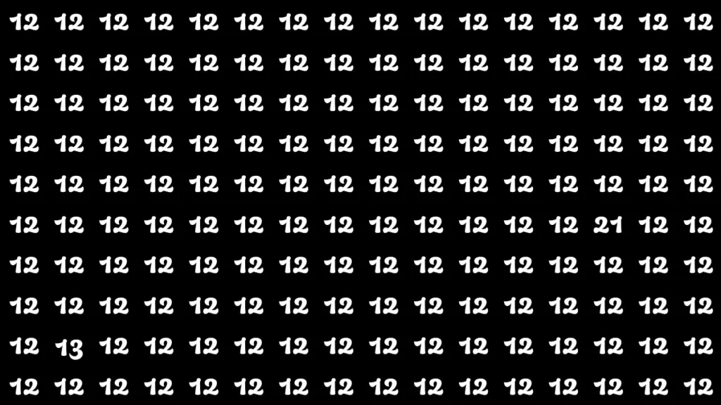 7 Second Optical Illusion Challenge